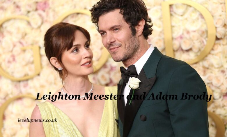 Leighton Meester and Adam Brody