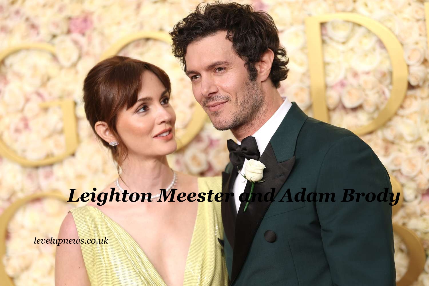 Leighton Meester and Adam Brody