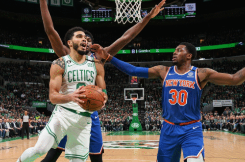 Boston Celtics vs Knicks match player stats