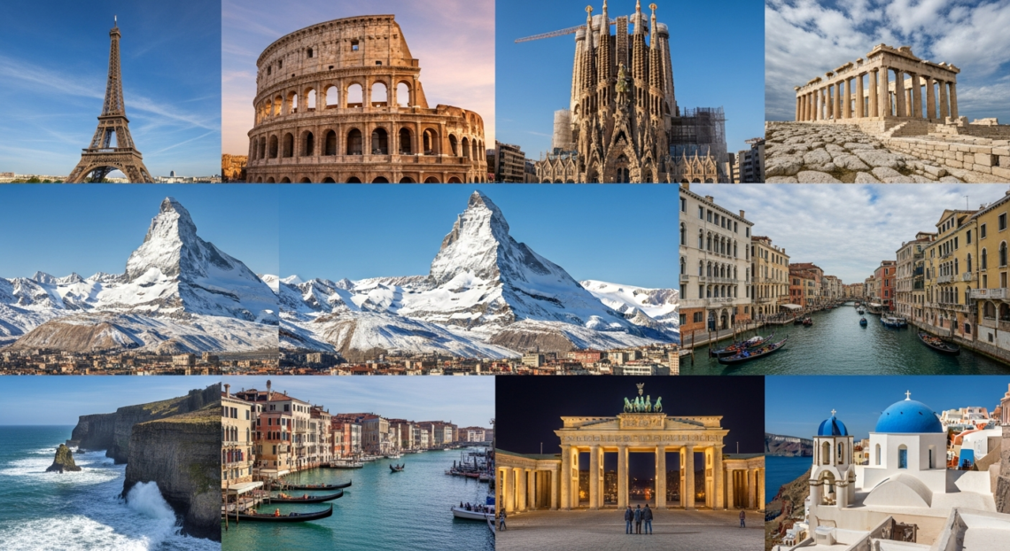 best places to visit in europe