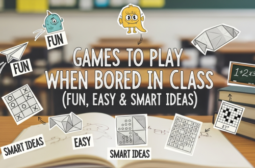 games to play when bored in class