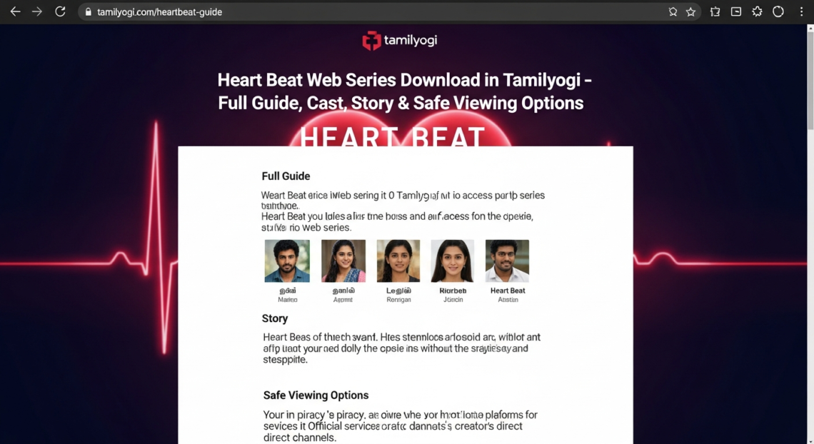 Heart Beat Web Series Download in Tamilyogi