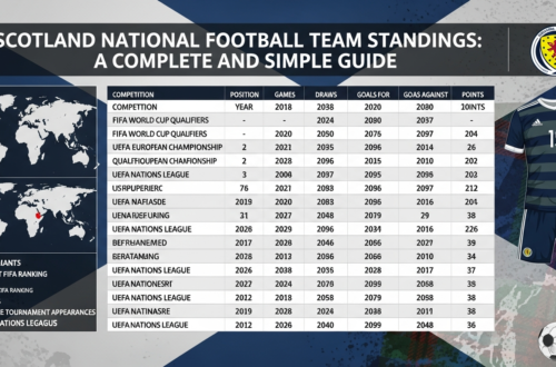 Scotland national football team standings