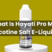 Hayati Pro Max Nicotine