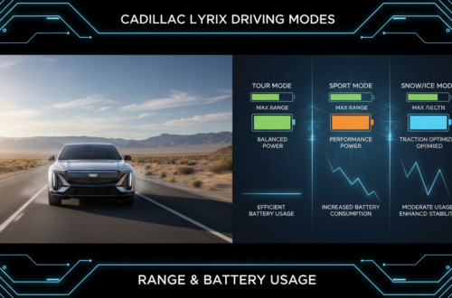 Cadillac Lyriq Driving Modes