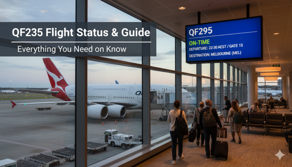 QF295 Flight Status & Guide: Everything You Need to Know