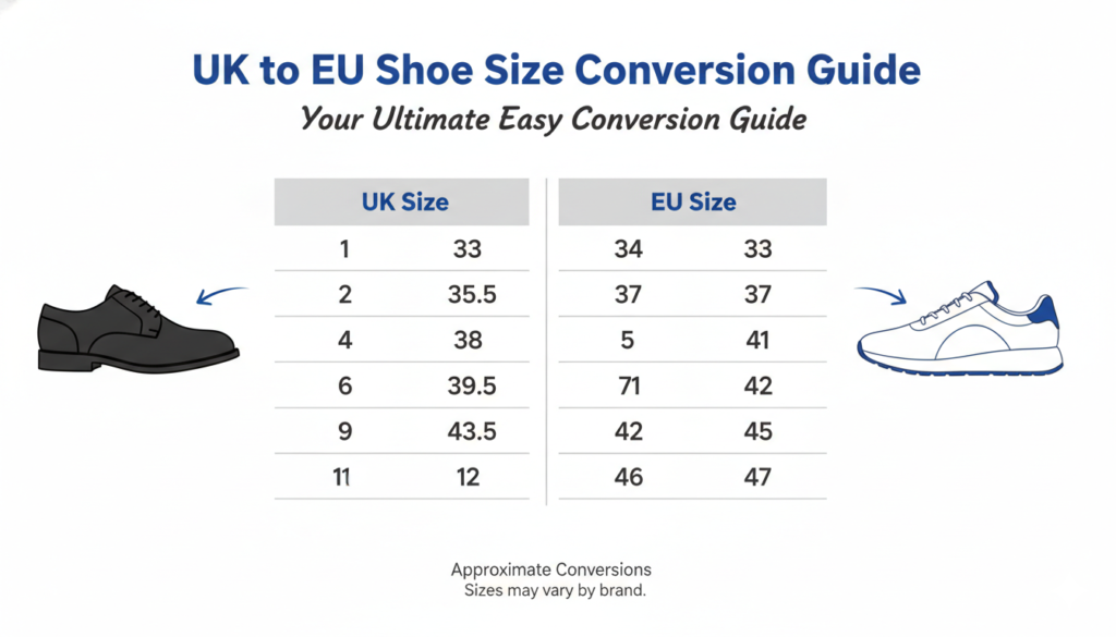 UK to EU Shoe Size: Your Ultimate Easy Conversion Guide