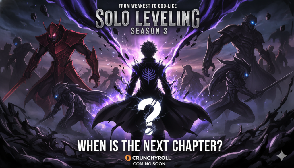 Solo Leveling Season 3 Release Date: When Will Sung Jin-Woo Return?