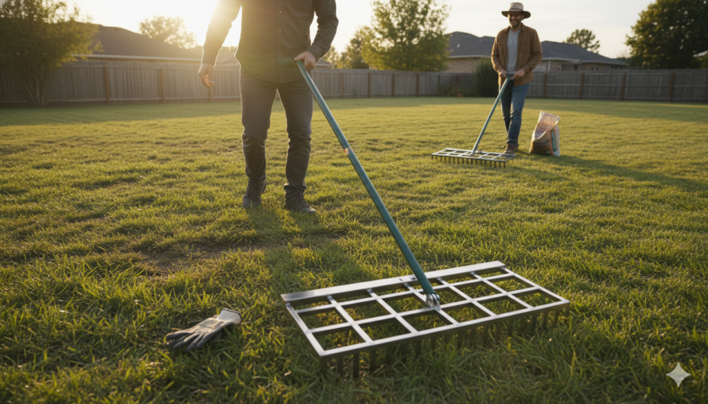 How to Choose and Use a Lawn Leveling Rake for a Smooth Yard