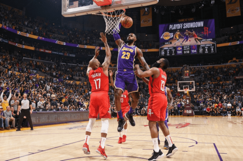 lakers vs houston rockets match player stats