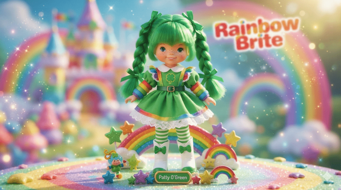 rainbow brite patty o'green fashion doll